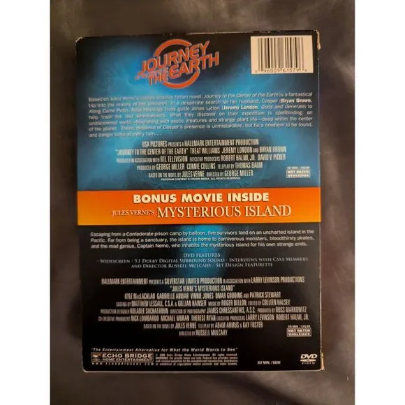 Journey to the Center of the Earth DVD 2008 + Bonus Mysterious Island - Picture 4 of 6